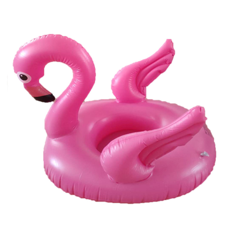Uppblåsbara Flamingo Boat Pool Float For Kids