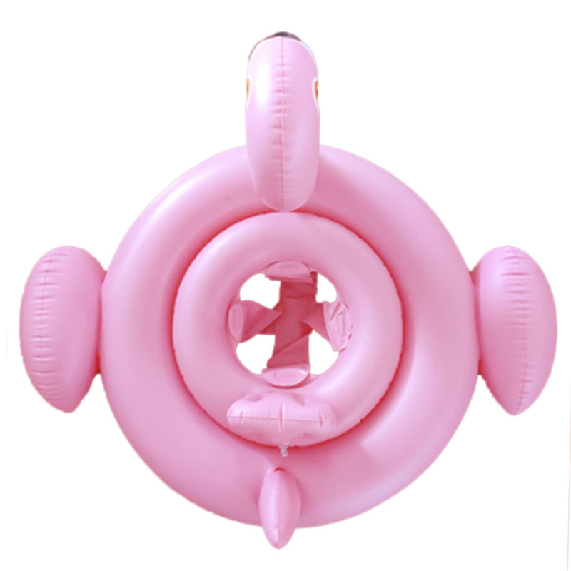 Baby Uppblåsbara Flamingo Seat Pool Float
