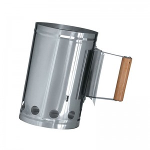 Rostfritt Stål BBQ Charcoal skorstensbegränsare