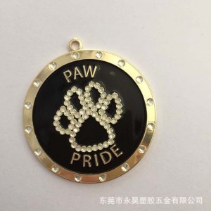 P043 metallmedaljong