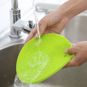 FDA reklamgåvor silikon kopp coaster olika former