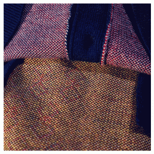 2019 Plus Storlek Kontrastfärg Jacquard Winter Fall Ladies Cardigan Knit Sweater