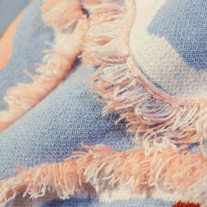 2019 Tidig vår Loose Thick Sewed Tassel Fringe Ladies Pullover Sweater