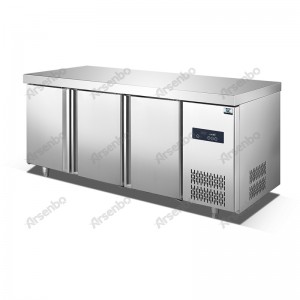 Lyx design undercounter frysbord arbetsbord av hög kvalitet kommersiell köksutrustning