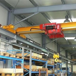 Låg huvudrörelse Single Girder Overhead Crane
