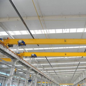 Låg huvudrörelse Single Girder Overhead Crane