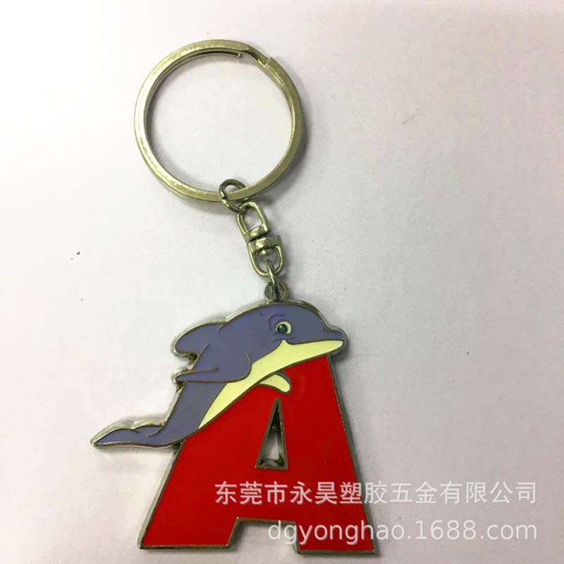 P058 delfin nyckelkedja