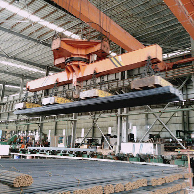 Dubbell Girder Kran med Elektromagnet