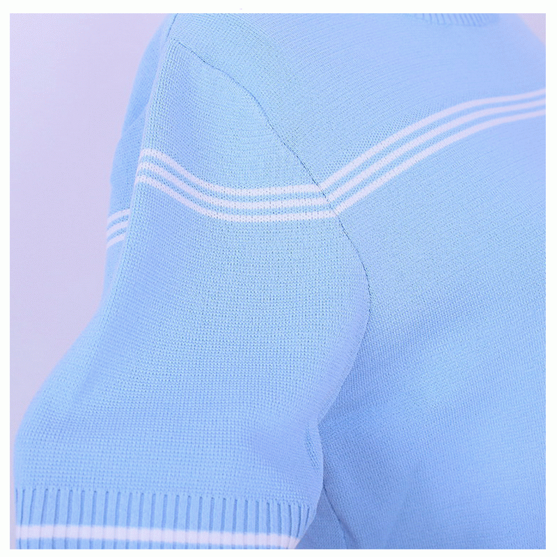 Skräddarsydd OEM Högkvalitativ 2018 Summer Ladies Pullover Stickad tröja