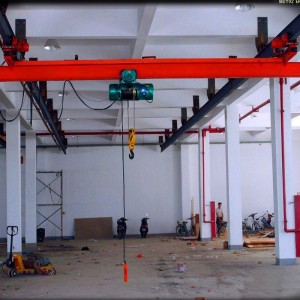 Underhung Single Girder Overhead Crane