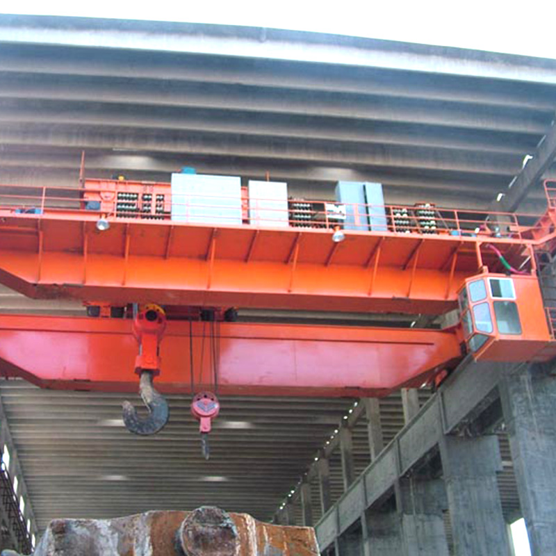 Dubbla Girder Kran med Vinschvagn