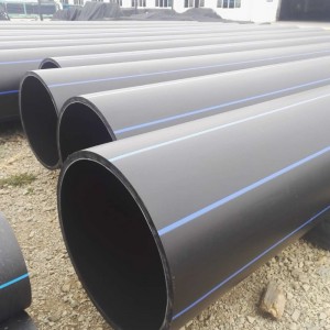 DN500 Matvattenförsörjning HDPE Pipe Tillverkning i Kina