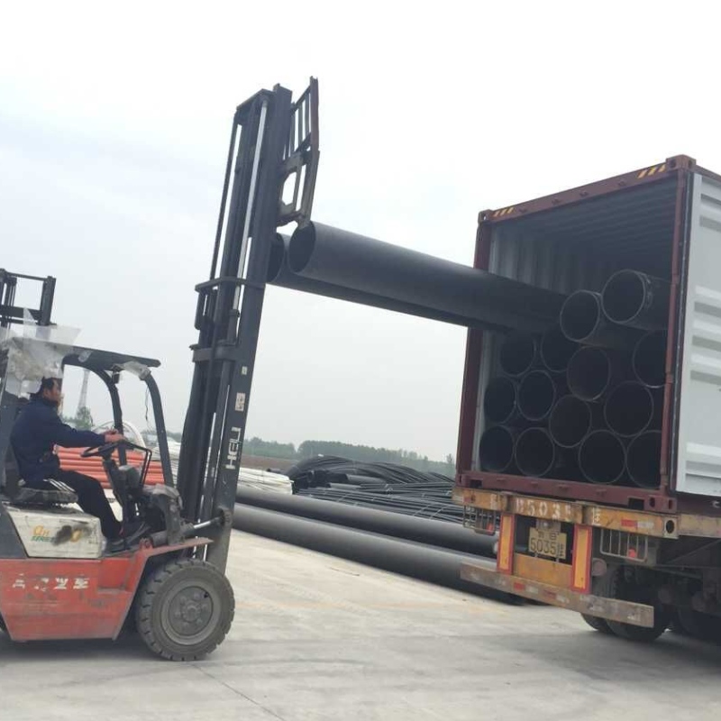DN500 Matvattenförsörjning HDPE Pipe Tillverkning i Kina