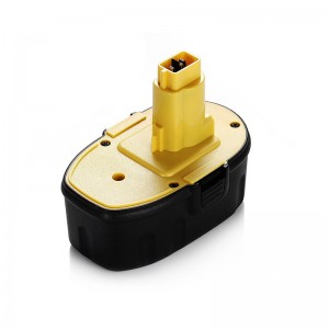 Batteriladdning av sladdlösa batterier 18V 1700mAh Ni-Cd batterier för elverktyg för Dewalt DE9095, DE9098