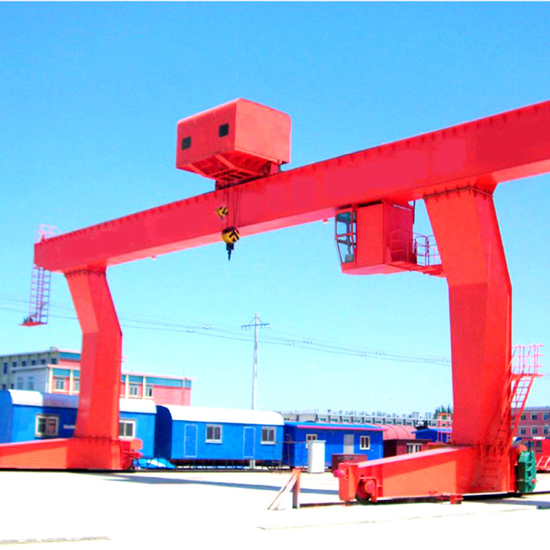 L-formade ben Enkla girder Gantry Crane med lyft