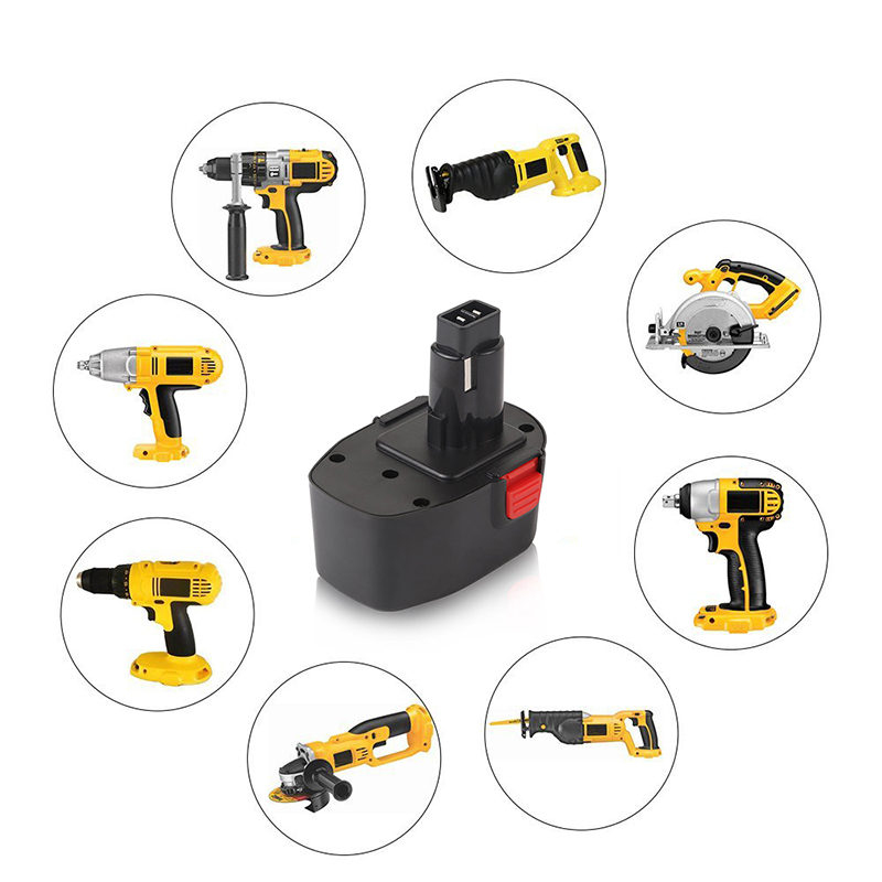 Ni-Mh 3000mAh 14.4V Byte Batterier Trådlös Drill För Dewalt DE9087, DE9092, DE9094