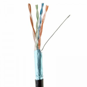 Ethernet-kabel CAT5E-kabelskyddad (FTP) startad