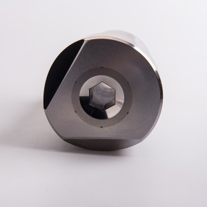 sex segment oregelbundet huvudform karbid kall smide stansform