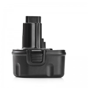 Ni-Mh 12V 3000mAh uppladdningsbara batterier till Dewalt DE9072, DE9074, DE9075
