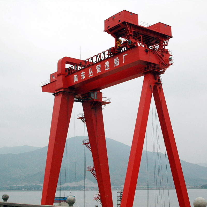 Shipbuilding Double Girder Gantry Crane