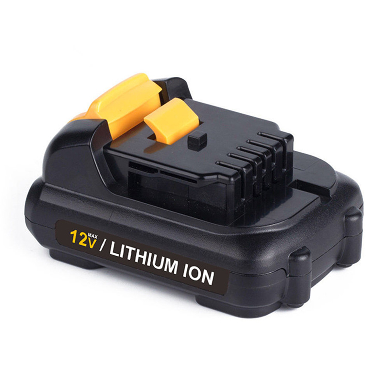 Li-ion 1500mAh 12V sladdbatteri för Dewalt DCB120, DCB121