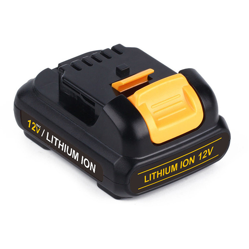 Li-ion 1500mAh 12V sladdbatteri för Dewalt DCB120, DCB121