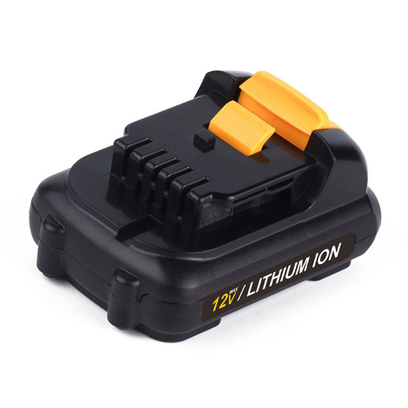 Li-ion 12V 2000mAh Ersättningsuppladdningsbart batteri för Dewalt DCB120, DCB121