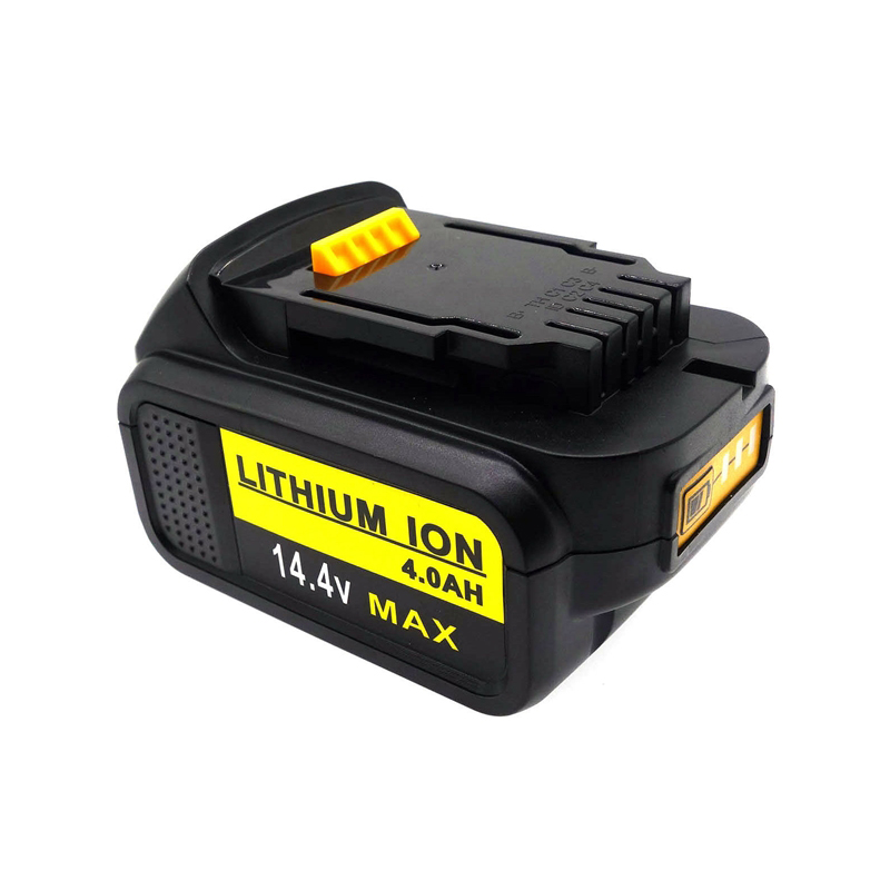 Li-ion 14.4V 4000mAh Byt trådlösa borrbatterier för Dewalt DCB140