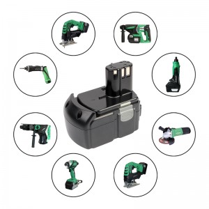 Online batterier för trådlösa batterier Shop 18V 3000mAh Li-ion batteri för Hitach BCL1830, EBM1830