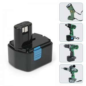 Ni-Cd 14.4V 2000mAh Trådlösa Verktygsuppladdningsbara batterier till Hitach EW1414, EB1414S, EB1426H