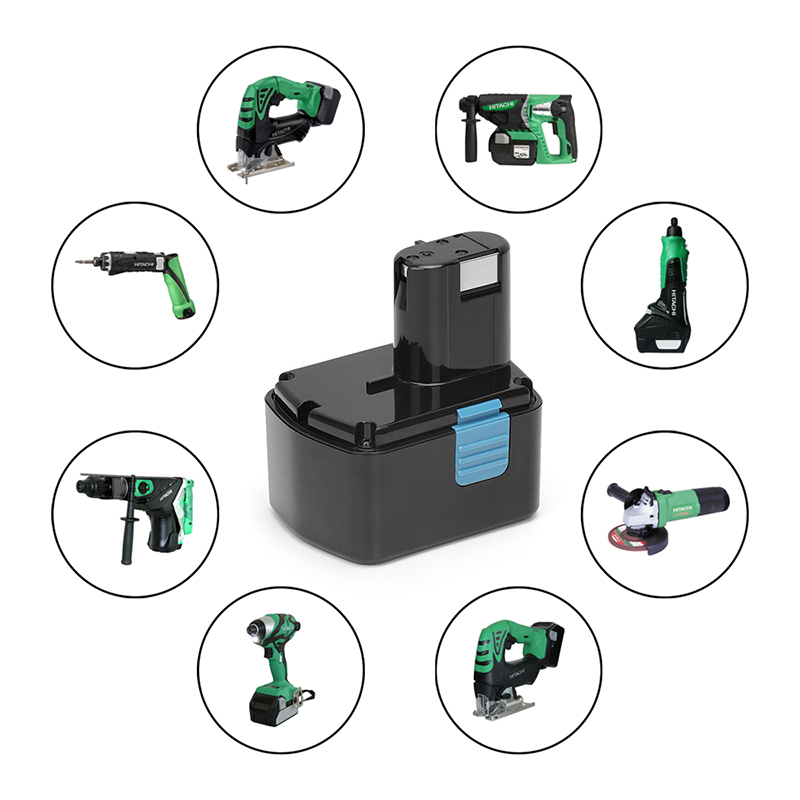 EB14S, EB14B, EB14H, EB1424 Ni-Mh 14,4V 3000mAh laddningsbara batterier