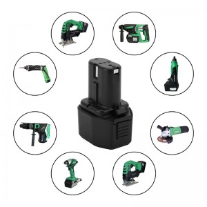 Ni-Mh 7.2V 2500mAh Byte Batteriladdare för batterier för Hitach EB7S, FEB7S, EB712