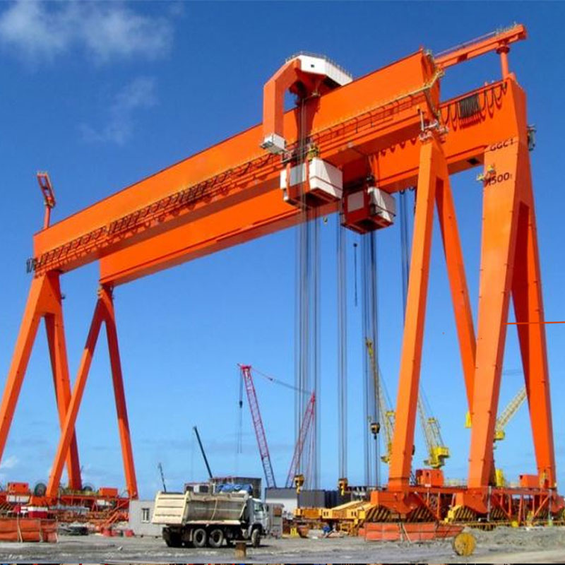 Double Girder Gantry Crane för skeppsbyggnad