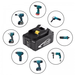 Li-ion 18V 6000mAh Ersättning Trådlösa Batterier till Makita BL1845, BL1850, 194205-3 Borrmaskiner