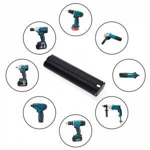 Ni-Cd 9.6V 1700mAh ersättningsverktyg Trådlöst batteri för Makita 191681-2, 632007-4
