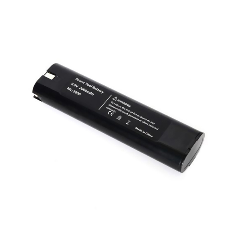 Ni-Mh 2000mAh 9.6V uppladdningsbara sladdbatterier för Makita 9001, 9002, 9033