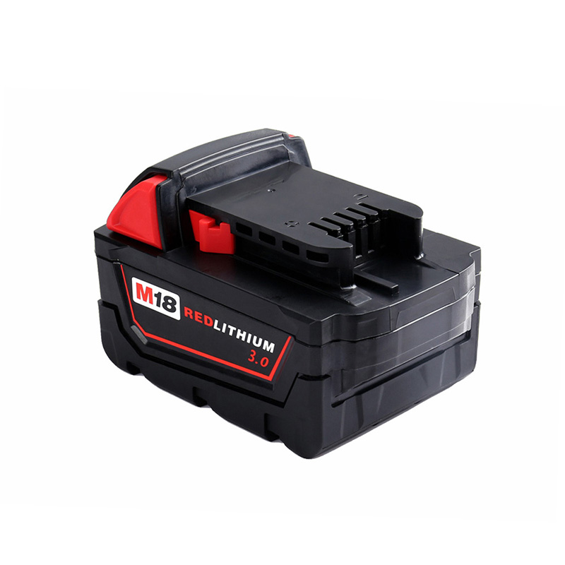 Litium 18V 3000mAh Byte av sladdbatterier för Milwaukee 48-11-1840 M18