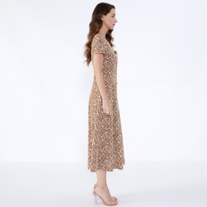 African Kitenge Designs Vestidos De Fiesta Kvinnor Lady Eleganta Casual Klänningar JCGJ190315074