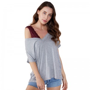 Asymmetriska Senaste Halsdesigner Backless Blouse Designs for Girls JCGJ190315080