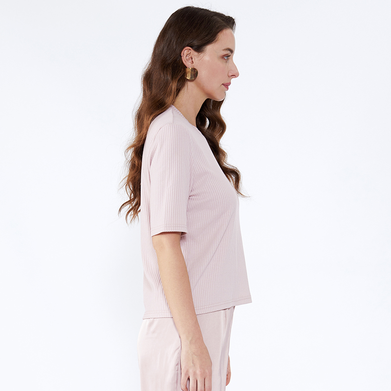 Office Simple Designs O Collar Striped Women Blouse and Shirt JCGJ190315083