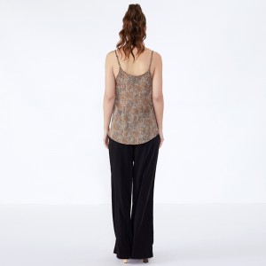 Senaste Design Loose Streetwear Dambyxa Black Coat Pant JSDJ2516