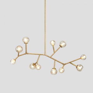 Enkel Personlighet Glas Järn Vardagsrum Matsal Hotell Ljuskrona Km2149