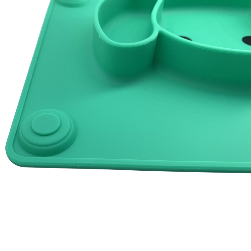 het Silicone Grip Dish Silicone baby placemat sugplatta