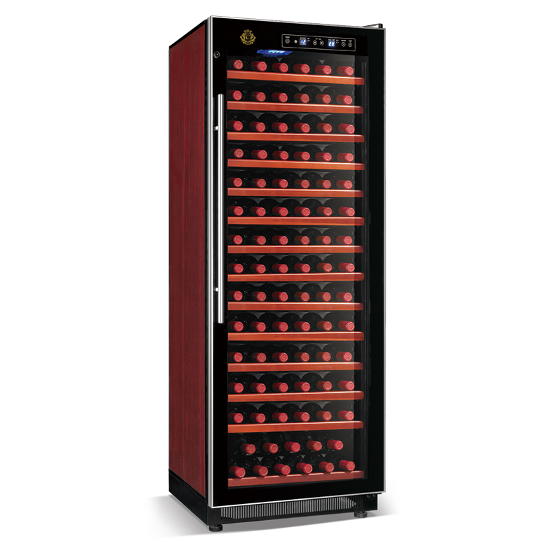 Elegant serie hög effektiv kompressor vinkylare frostfri 165W direkt kylning eller luftkylning vinkylare