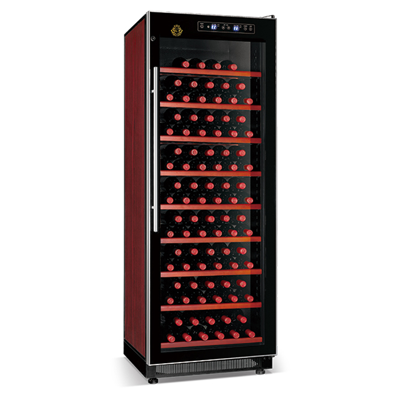 Elegant serie hög effektiv kompressor vinkylare frostfri 165W direkt kylning eller luftkylning vinkylare