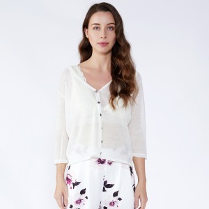 Kvinnor Vit Koreanska Dam Två Piece Set Kvinnor Kläder Långärmade Blusar Toppar