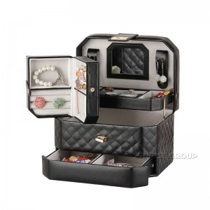 High End PU-läderförpackning presentförpackning