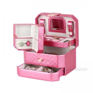 High End PU-läderförpackning presentförpackning