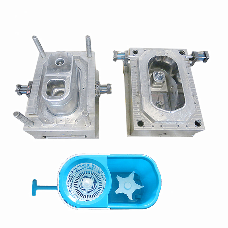 Plastinsprutning Mop Bucket Mould