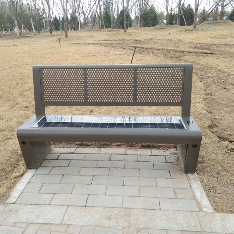 2019 New Style Smart Outdoor Furniture Bänkstol för Park